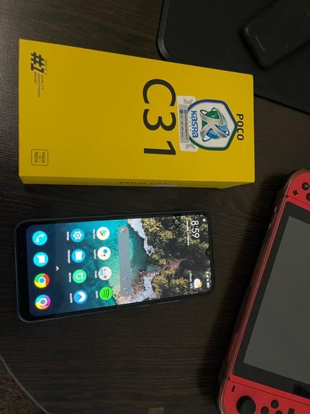 گوشی موبایل شیائومی مدل POCO C31 دو سیم‌ کارت ظرفیت 64 گیگابایت و رم3 گیگابایت